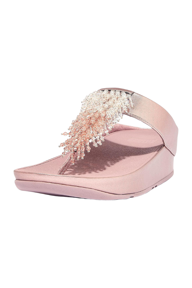 Fit Flop Rumba Ombre Toe Thongs - Pink Sky