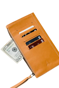 ABLE Grace Wallet - Cognac