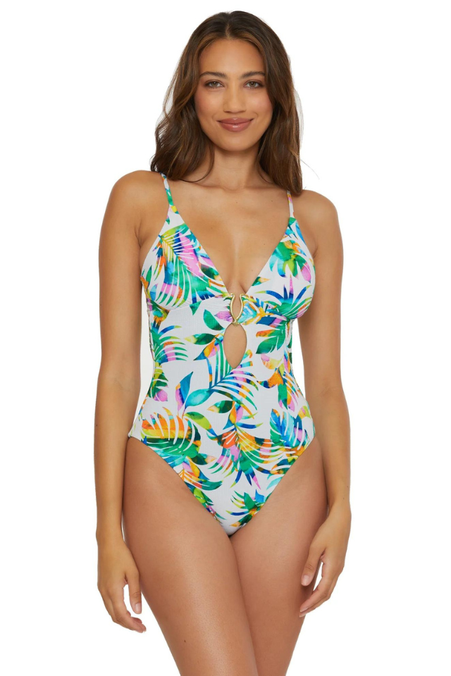 Becca Isla Verde One Piece Multi Seaside Shoes Swim