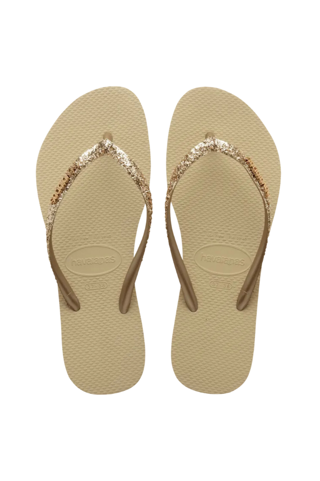 Slim glitter havaianas clearance